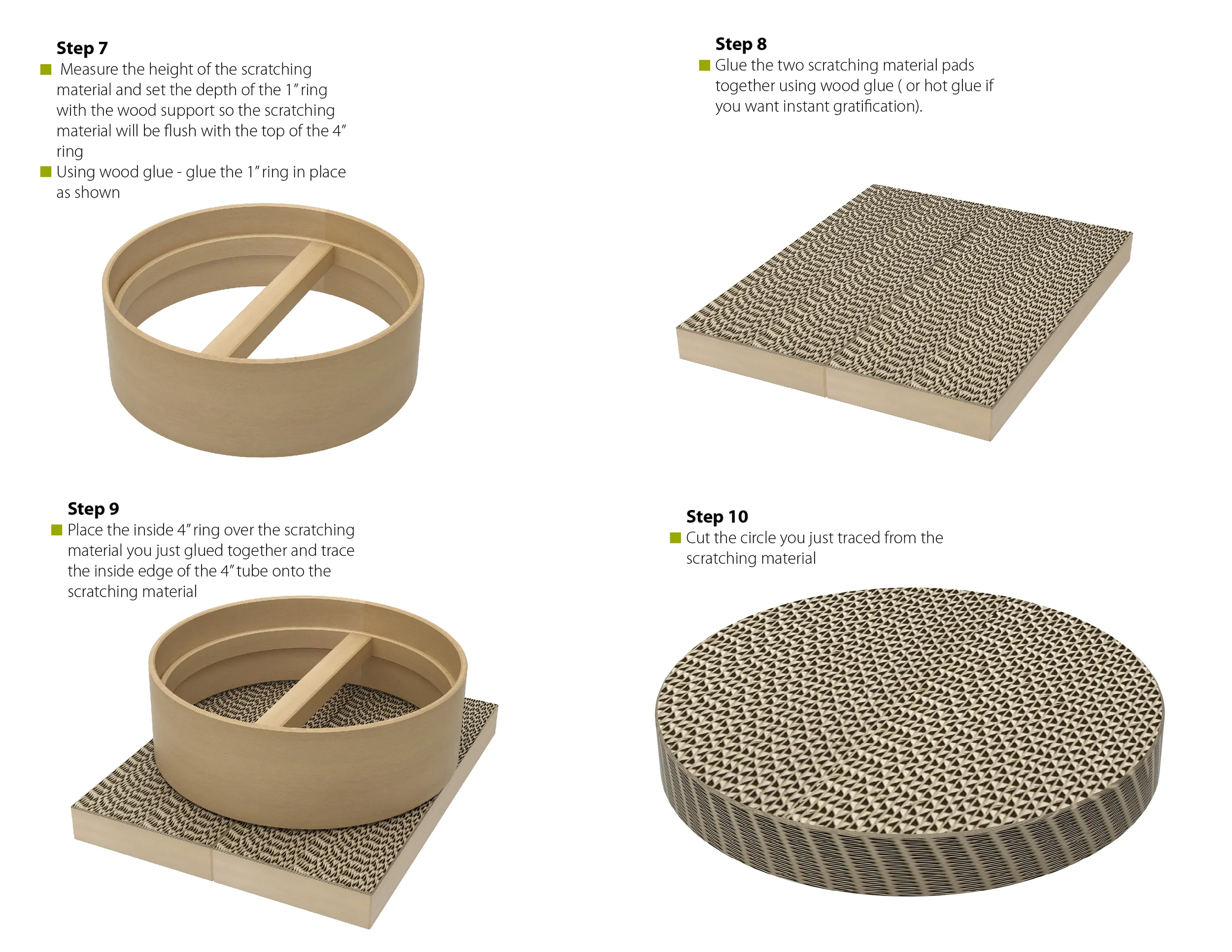 DIY Cat Scratcher — product design study