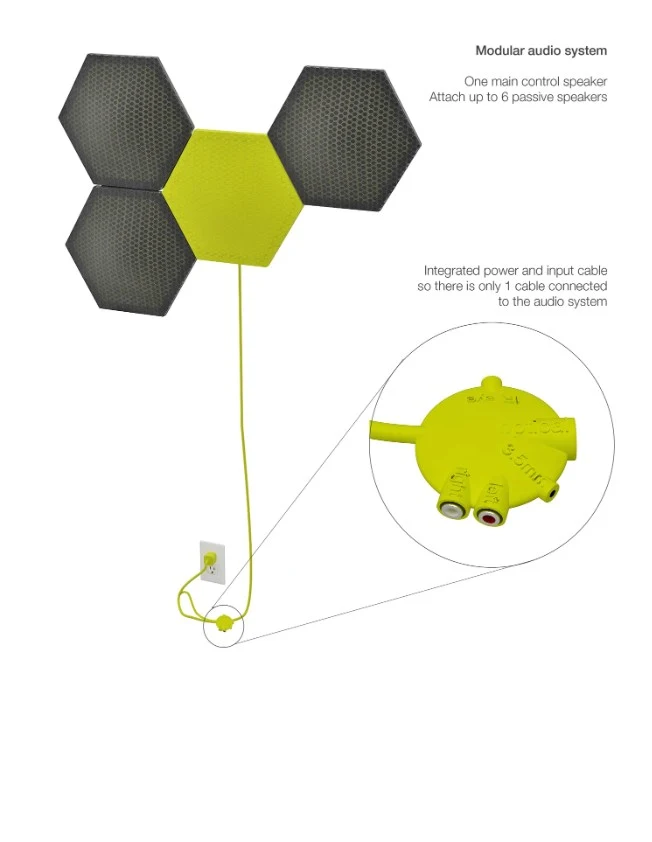 Home Audio System — product design study