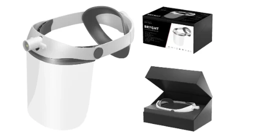 Bryght Voice Control LED Headlamp — Bryght Voice Control LED Headlamp. Voice controlled cordless LED headlight; adjustable comfort fit headband; zoom spot 3