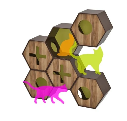 Pet Products — Cat perch concept. This is the next cat perch being manufactured for Urban Pet Haus.